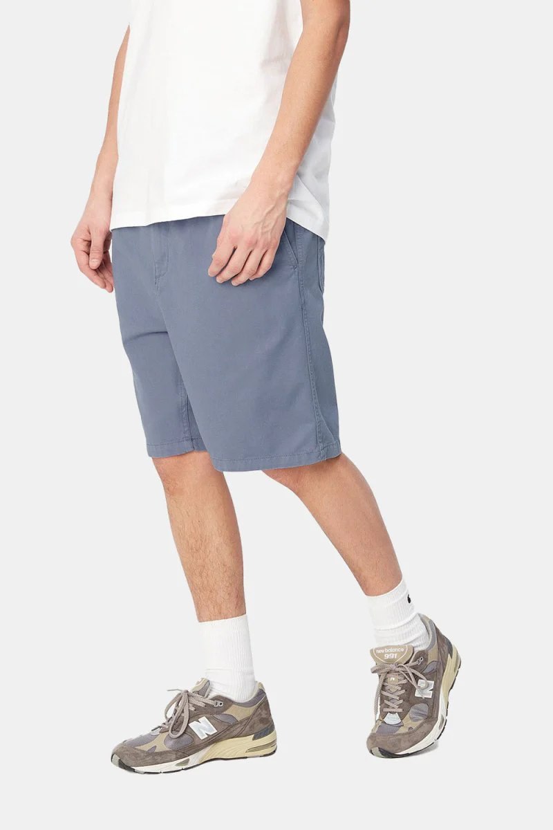 Carhartt WIP Flint Shorts (Bay Blue) - Image 2