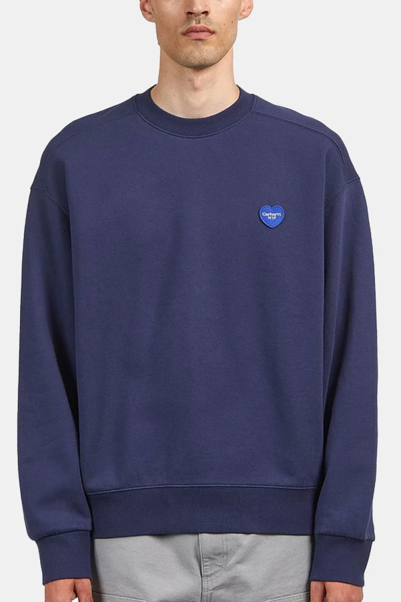 Carhartt WIP Heart Patch Sweat (Blue)