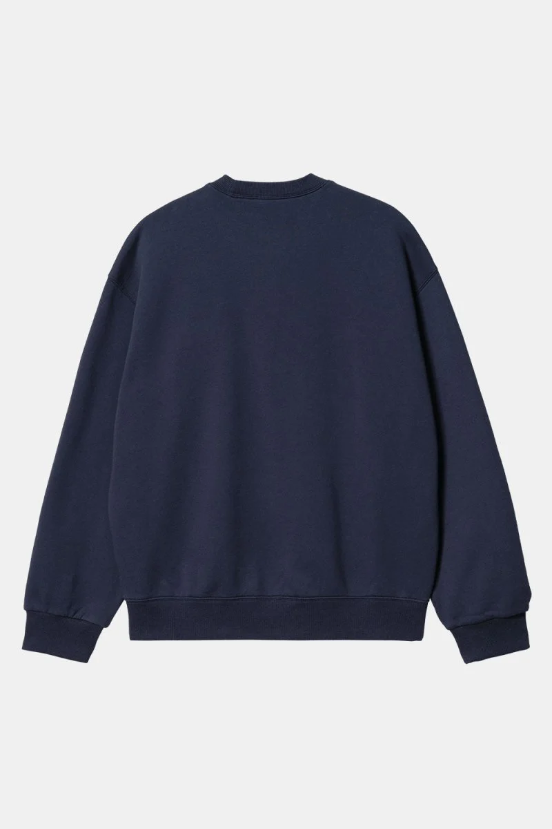 Carhartt WIP Heart Patch Sweat (Blue) - Image 3