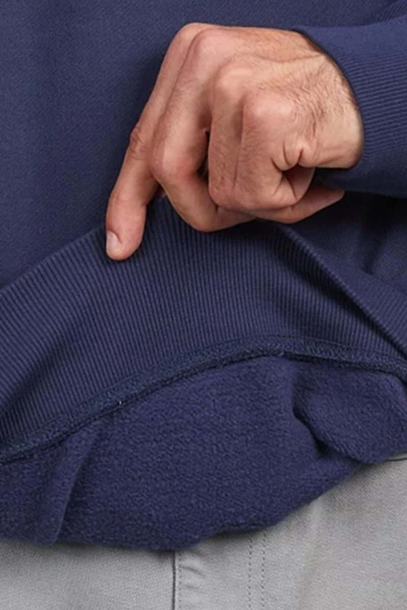 Carhartt WIP Heart Patch Sweat (Blue) - Image 4