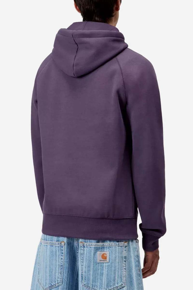 Carhartt WIP Hooded Chase Sweat (Lokers/Gold) - Image 5