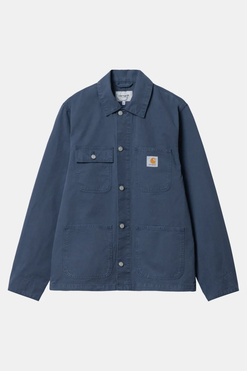 Carhartt WIP Michigan Chore Coat (Storm Blue) - Image 2
