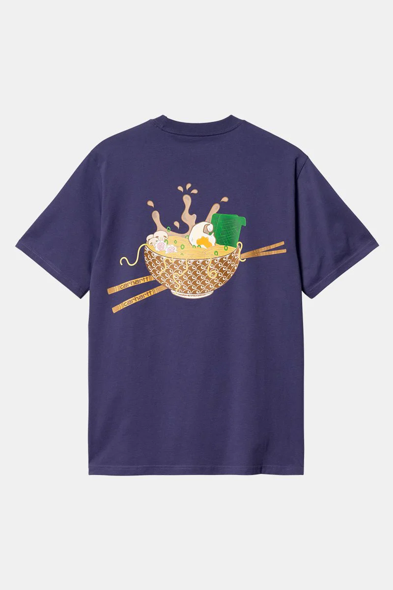 Carhartt WIP Noodle Soup T-Shirt (Aura) - Image 3