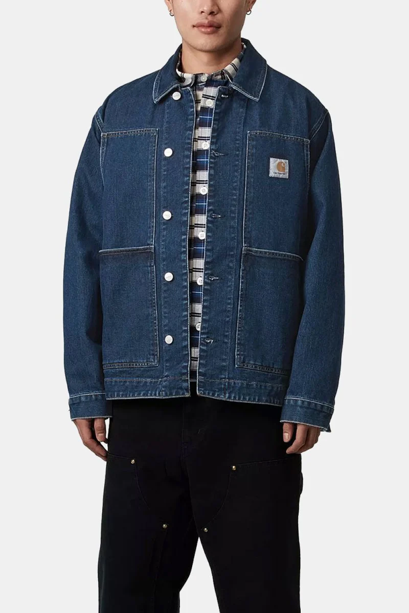 Carhartt WIP OG Double Front Jacket (Blue) - Image 5