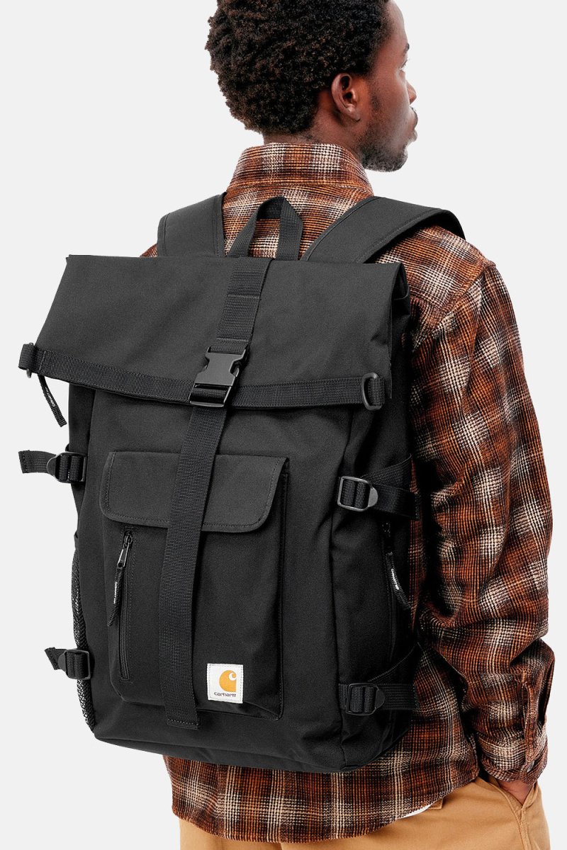 Carhartt WIP Philis Duck Canvas Backpack (Black) - Image 2