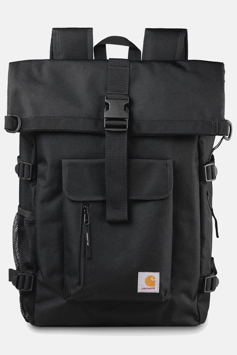 Carhartt WIP Philis Duck Canvas Backpack (Black) - Image 8