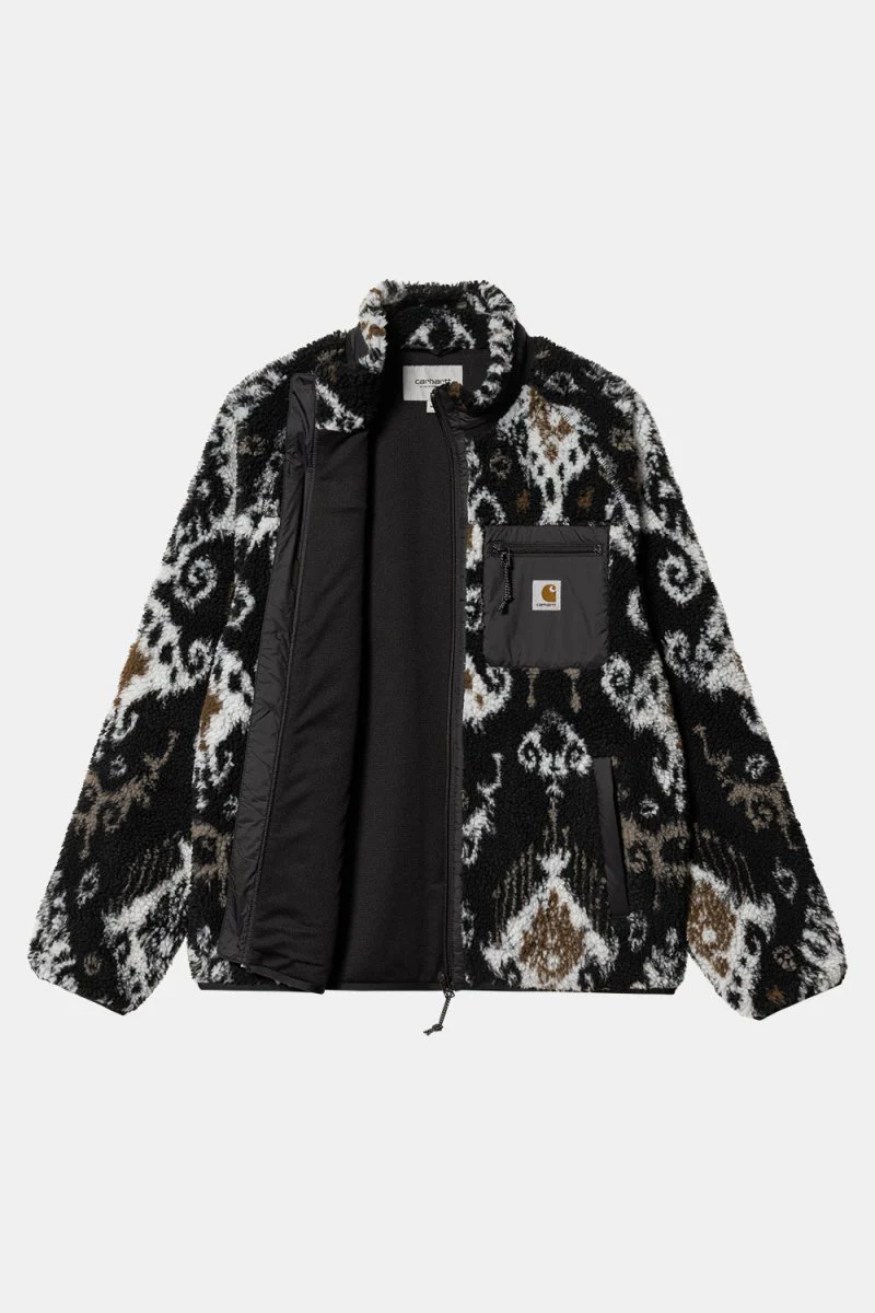 Carhartt WIP Prentis Liner Jacket (Baru Jacquard/Black) - Image 2