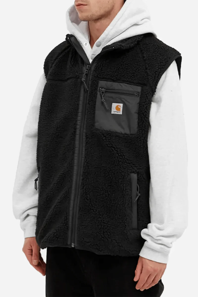 Carhartt WIP Prentis Vest Liner Fleece (Black/Black)