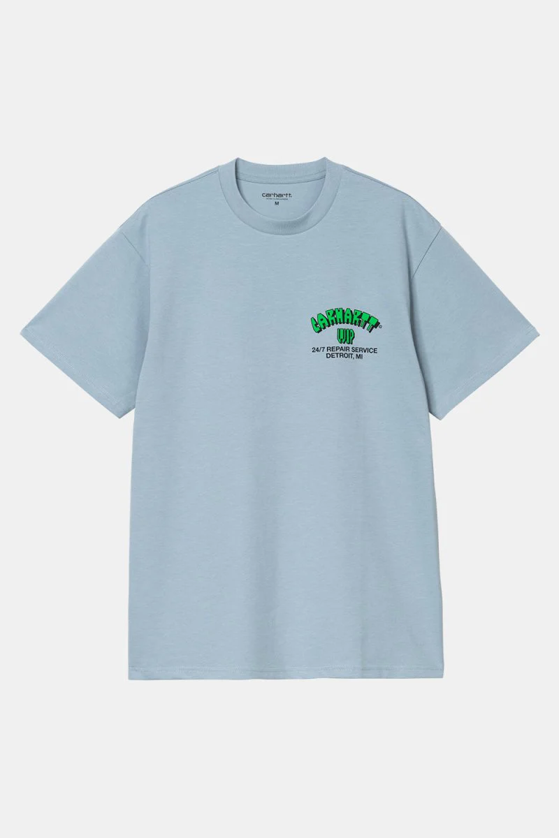 Carhartt WIP Short Sleeve Super Tired T-Shirt (Dusty Ice) - Image 5
