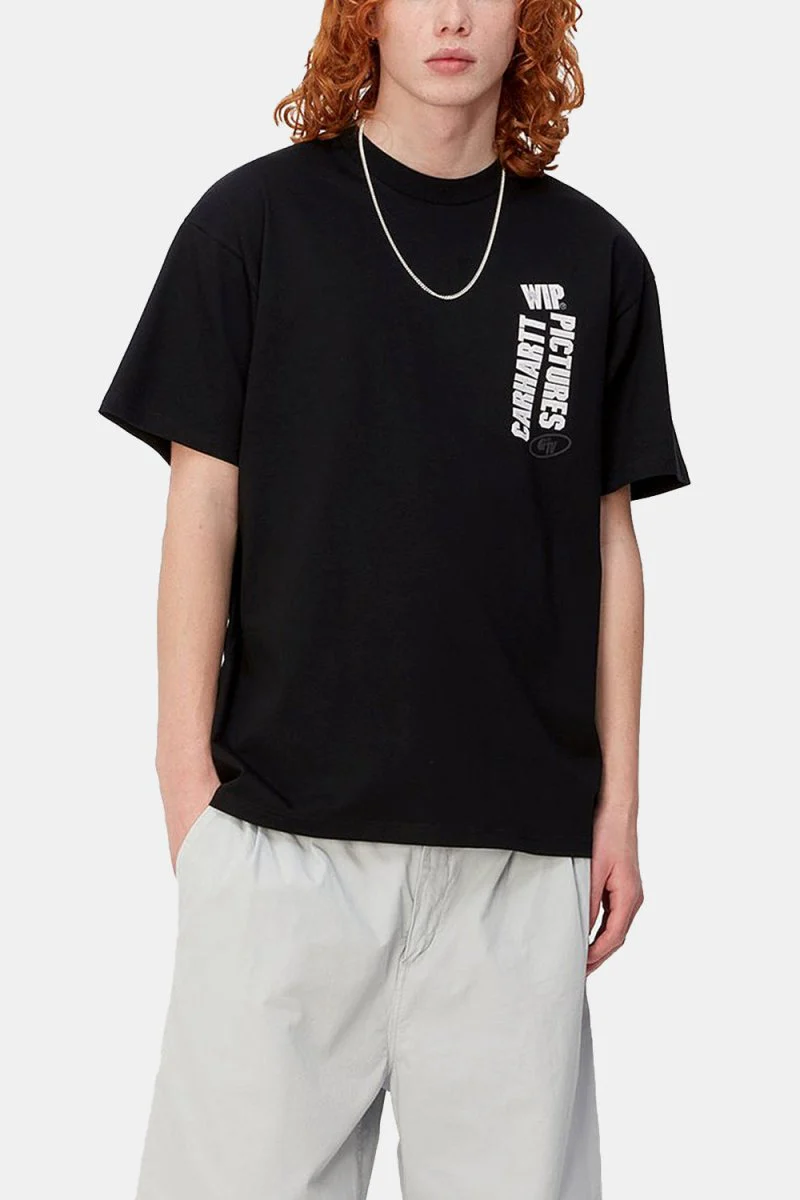 Carhartt WIP Short Sleeve Pictures T-Shirt (Black) - Image 5