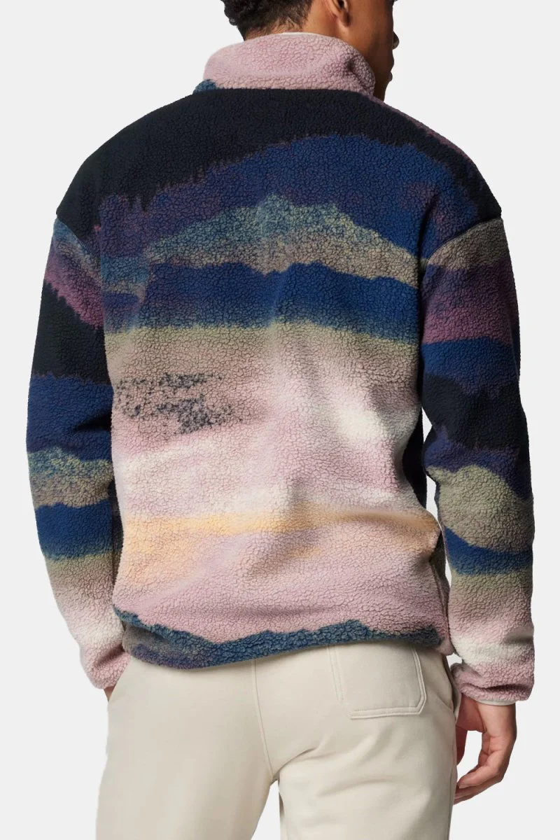 Columbia Helvetia™ II Printed Half Snap Fleece (Collegiate Navy/Dolomites) - Image 5