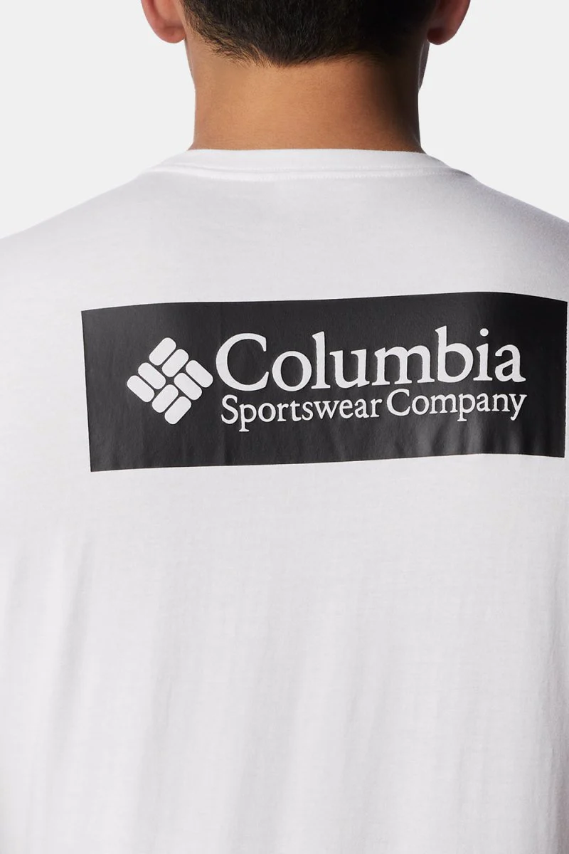 Columbia North Cascades Short Sleeve T-Shirt (White) - Image 3