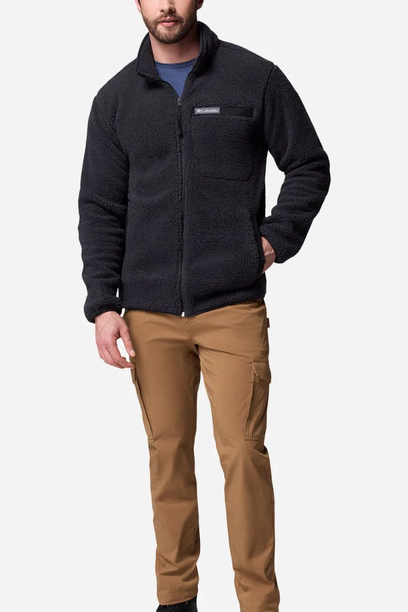 Columbia Rugged Ridge™ High Pile Full Zip (Black) - Image 3