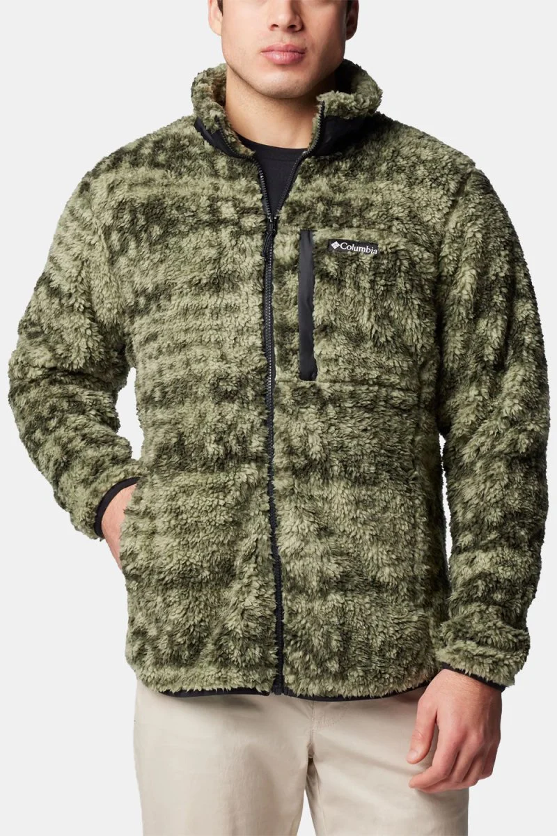 Columbia Winter Pass™ Printed Fleece II (Greenscape/Stippled Stripe) - Image 6