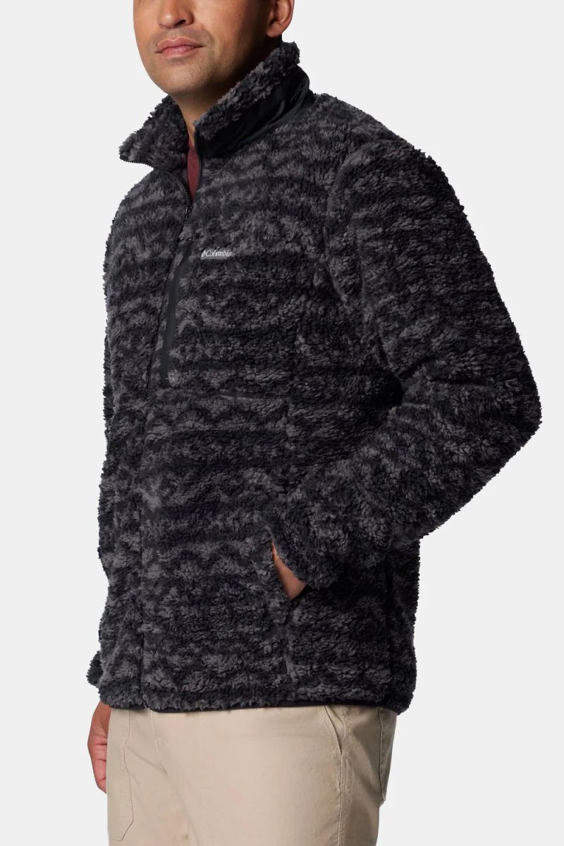 Columbia Winter Pass™ Printed Fleece II (Shark Madras Tonal) - Image 7