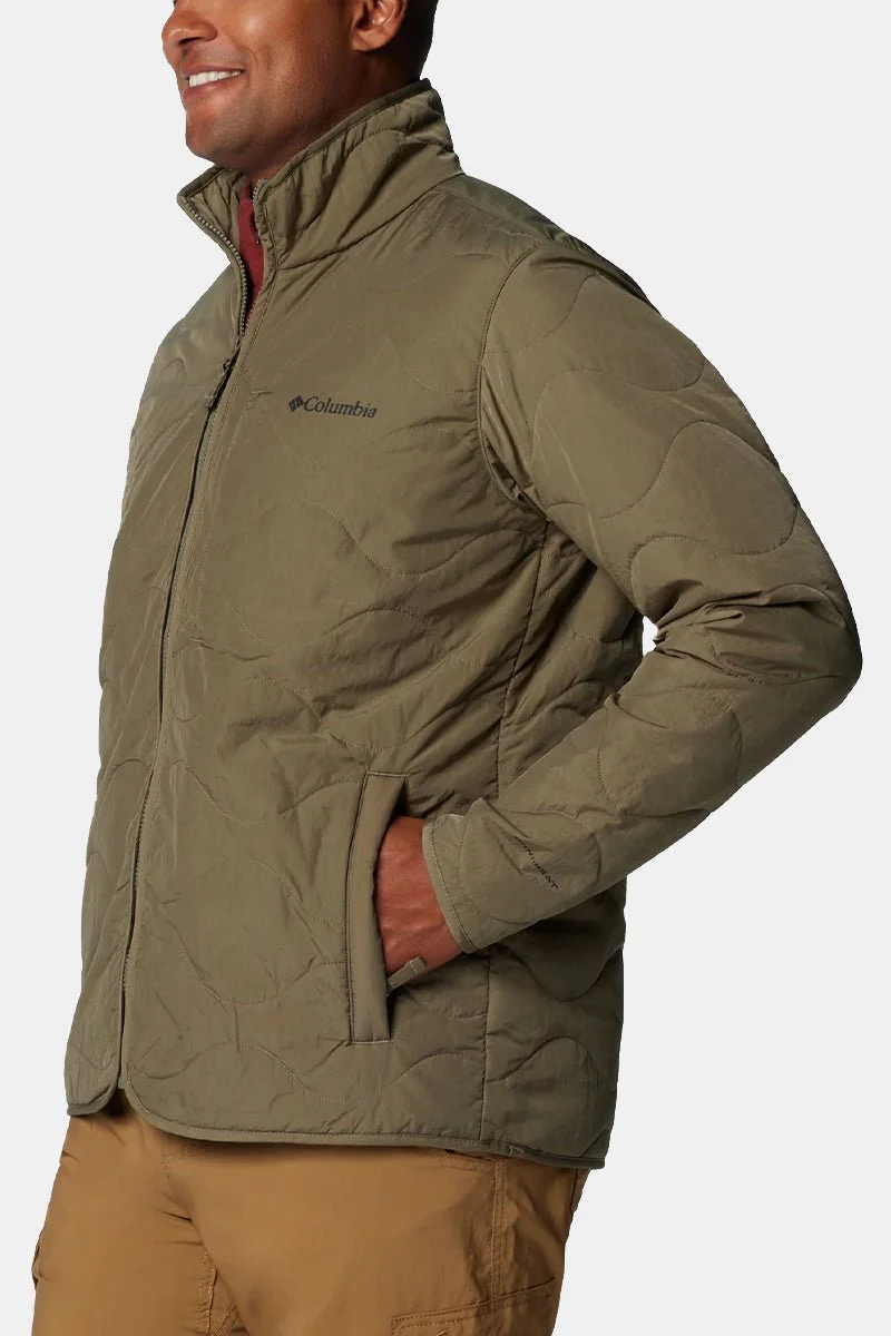 Columbia Birchwood™ II Quilted Jacket (Stone Green) - Image 4