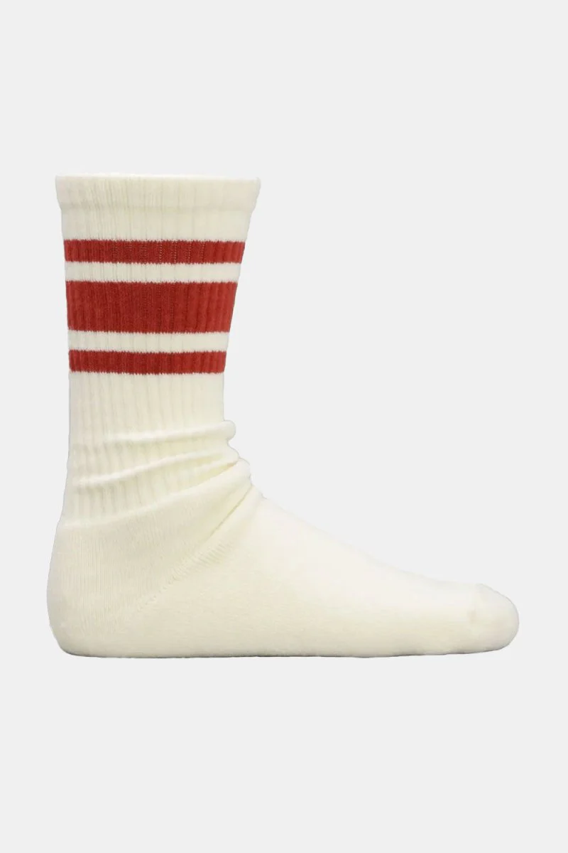 Decka Socks 80's Skater Socks 2nd Collection (Red)