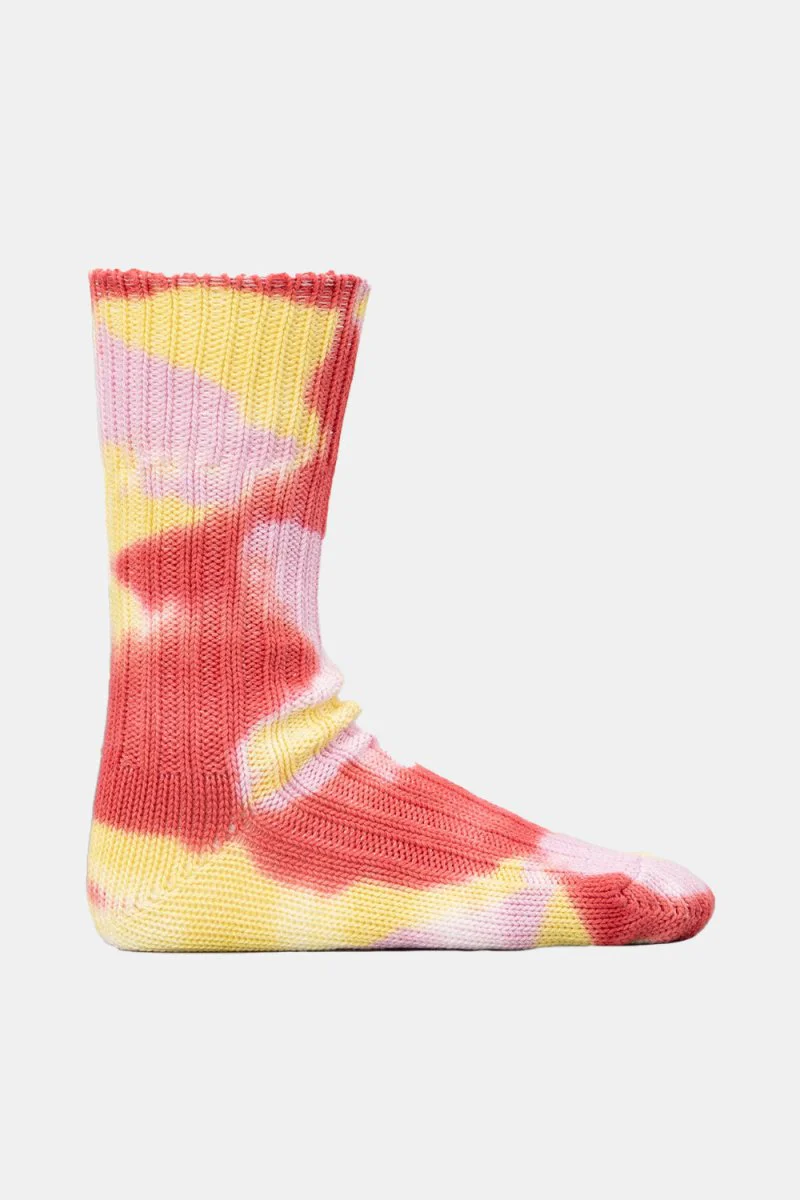 Decka Socks Heavyweight Dyed Socks (Red)
