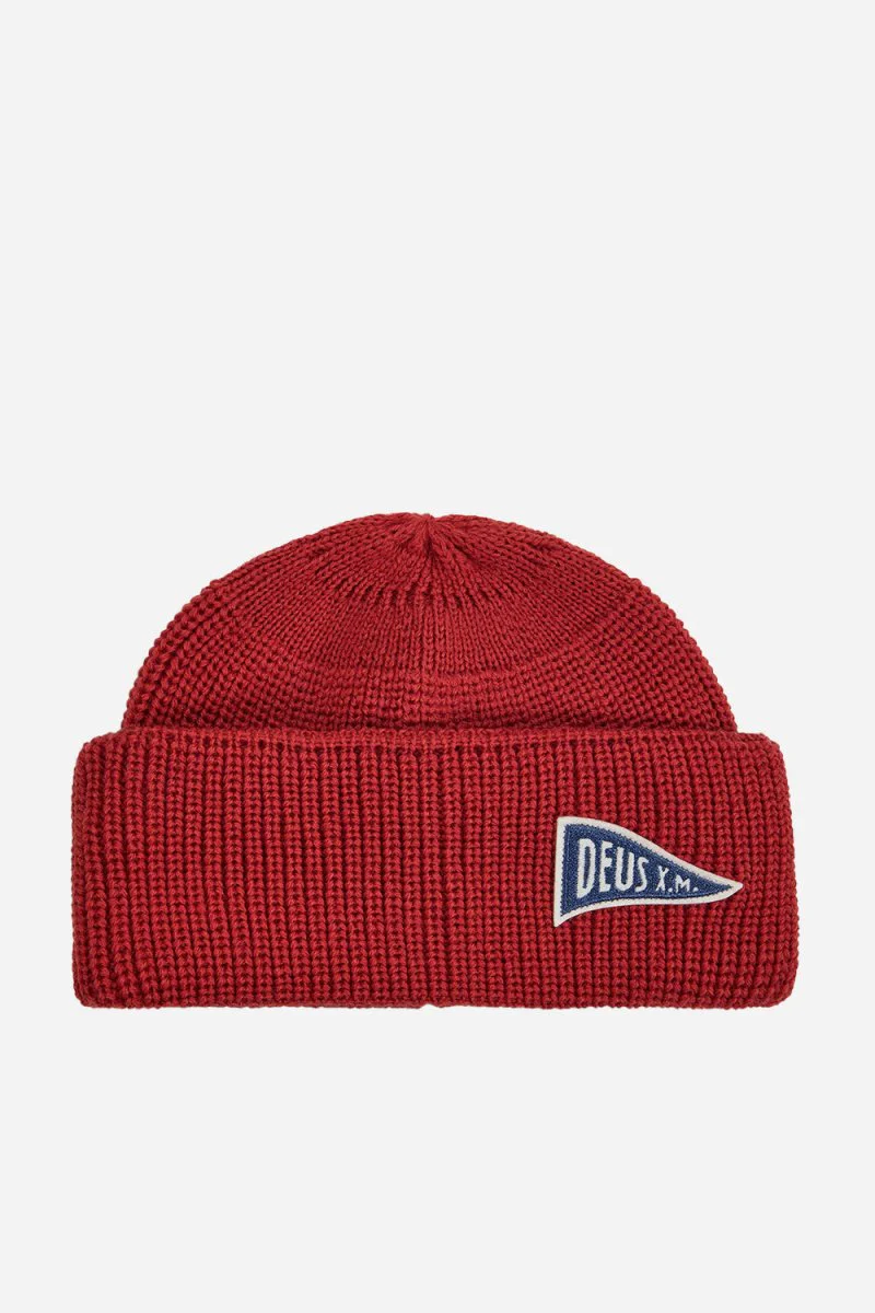 Deus Campus Beanie (Lava Falls Red)