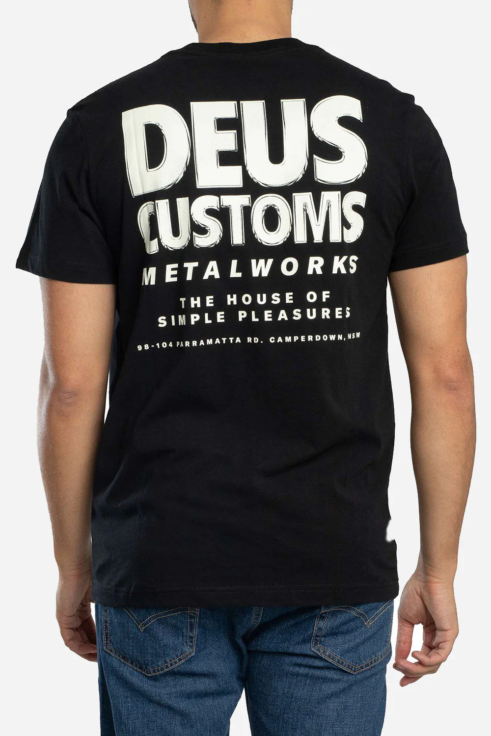 Deus Chromium T-Shirt (Black) - Image 2