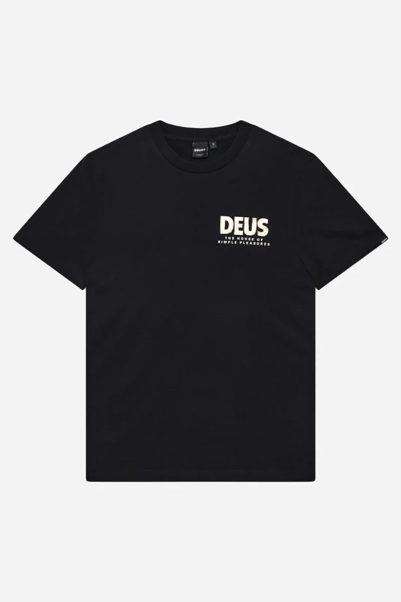 Deus Chromium T-Shirt (Black) - Image 3