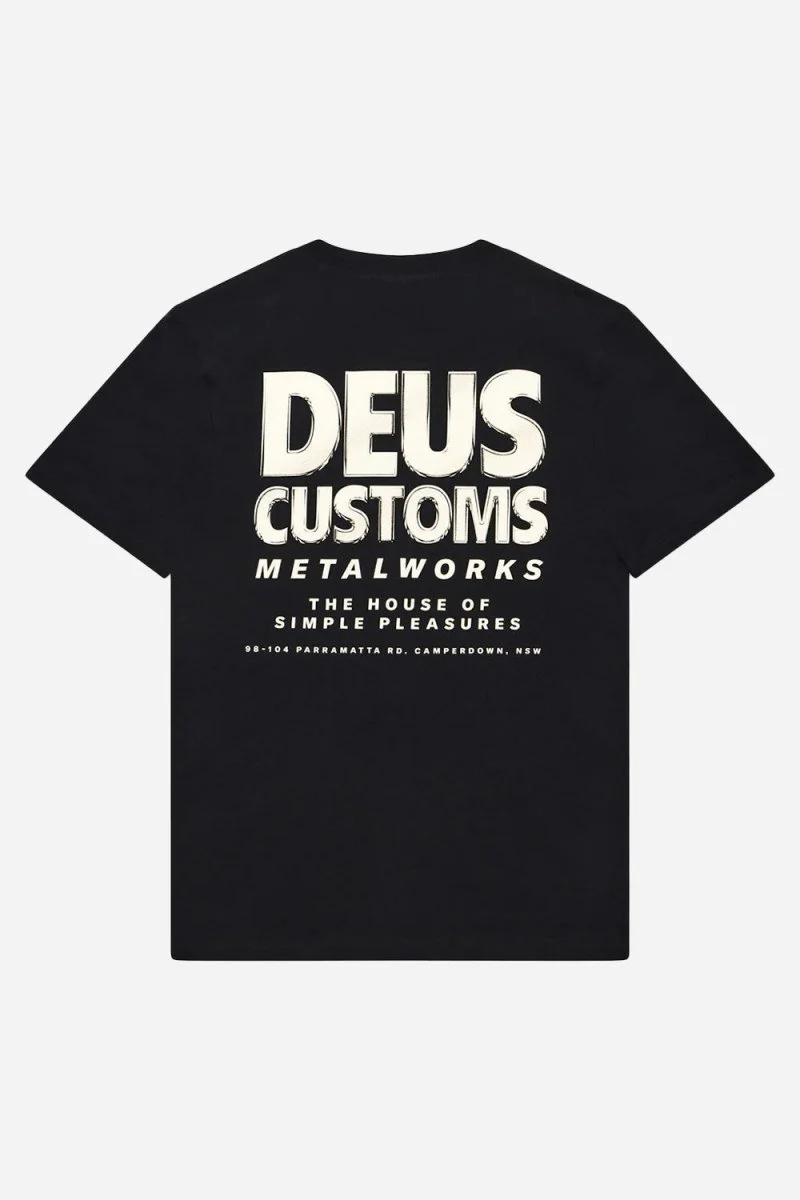 Deus Chromium T-Shirt (Black) - Image 4