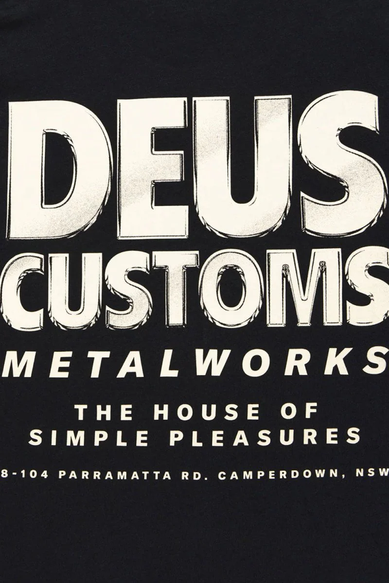 Deus Chromium T-Shirt (Black) - Image 5
