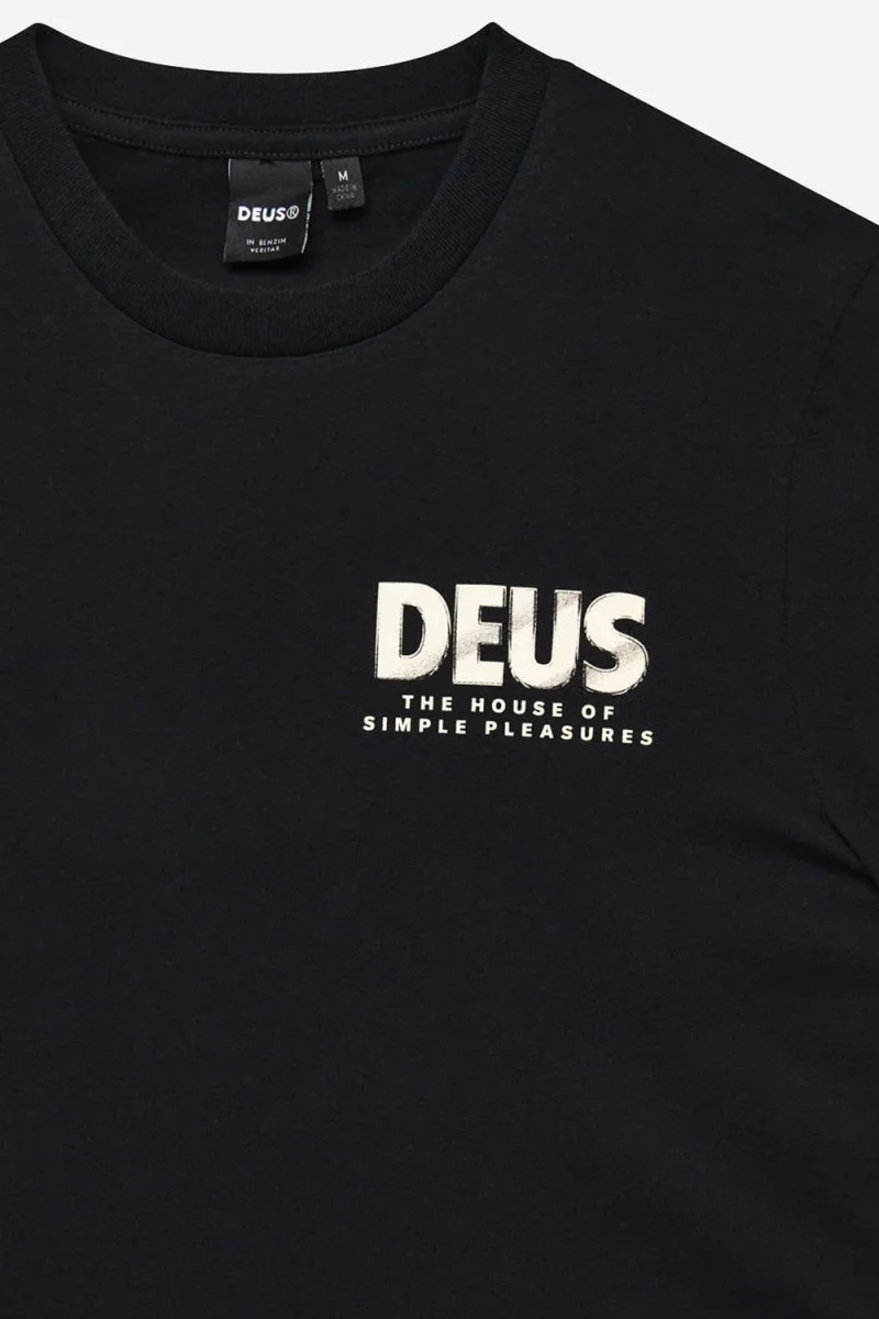 Deus Chromium T-Shirt (Black) - Image 6