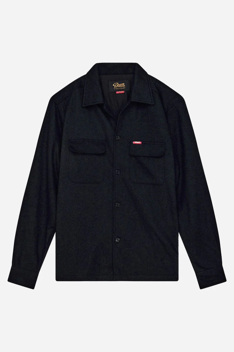Deus Clayton Wool Shirt (Black) - Image 2