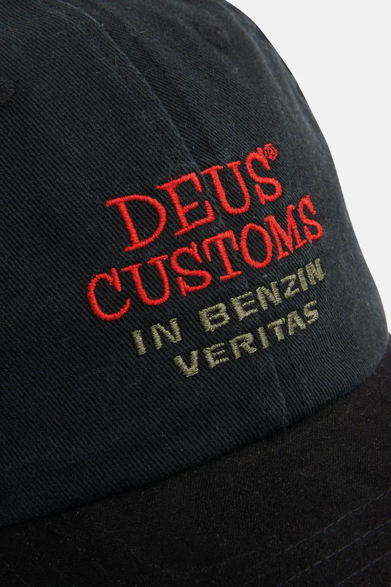 Deus Customs Portal Dad Cap (Black) - Image 2