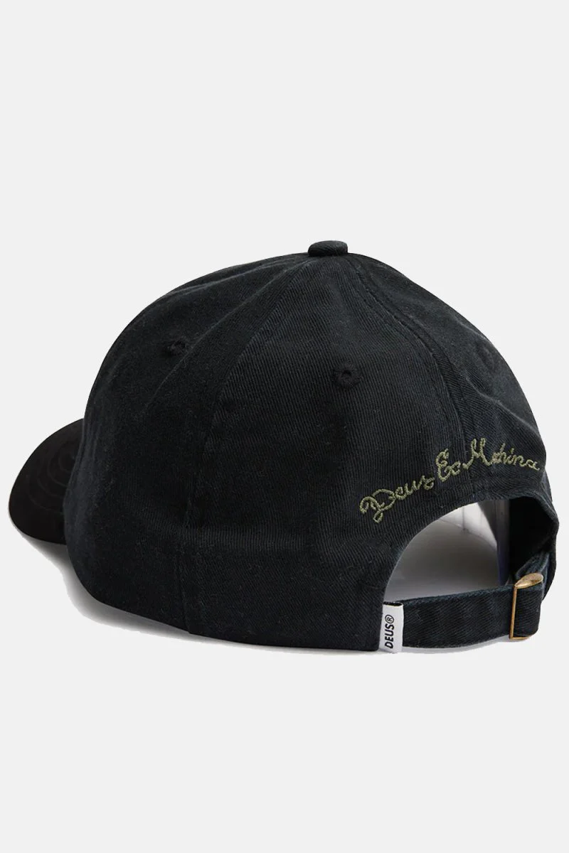 Deus Customs Portal Dad Cap (Black) - Image 3