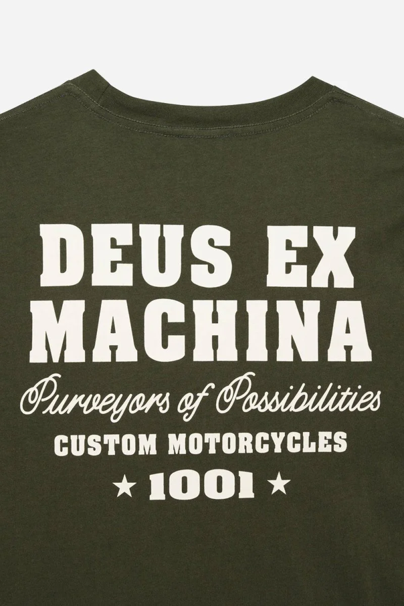 Deus Gumshoe T-Shirt (Cypress Green) - Image 4