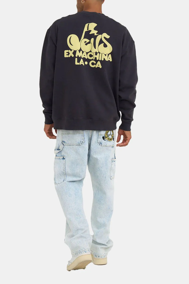 Deus Harmony Crew Sweatshirt (Anthracite) - Image 4