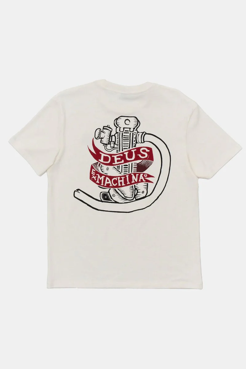 Deus Jailer Sappy T-Shirt (White) - Image 5