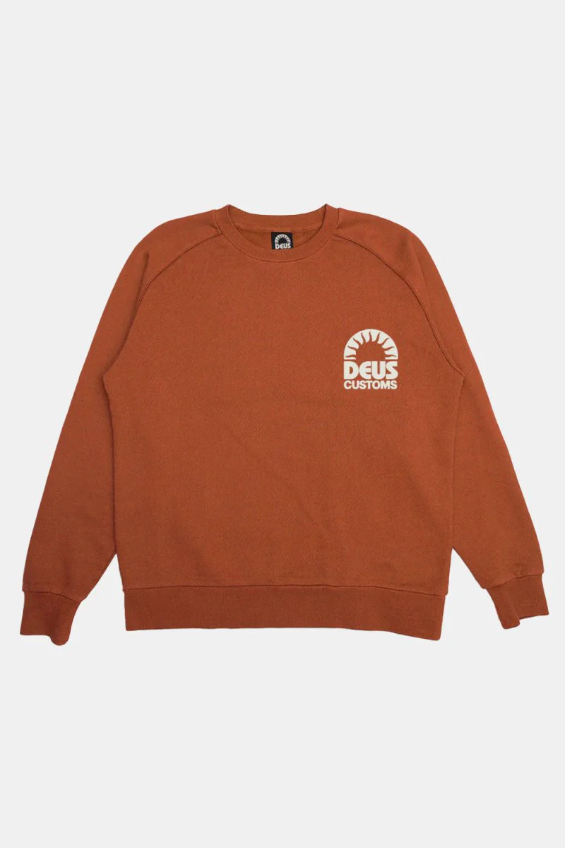 Deus Melodies Crew Sweatshirt (Clay) - Image 5