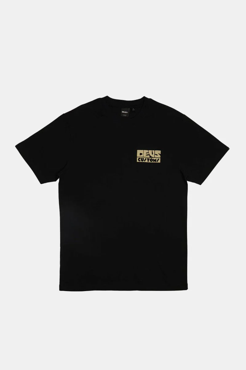 Deus Pushstart T-shirt (Black) - Image 3