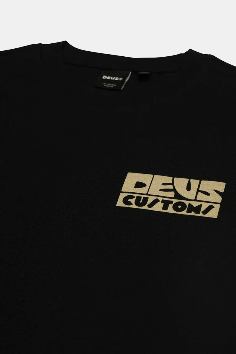 Deus Pushstart T-shirt (Black) - Image 4