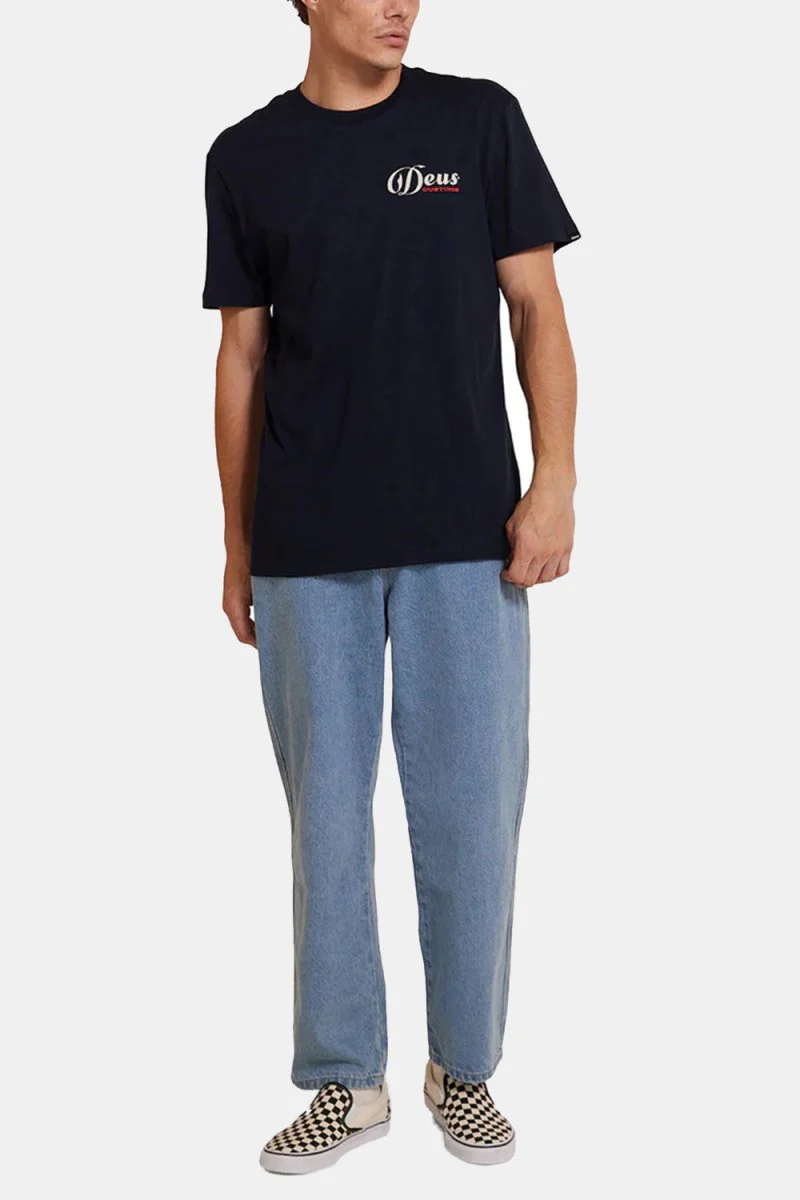 Deus Time Taker T-Shirt (Navy) - Image 4