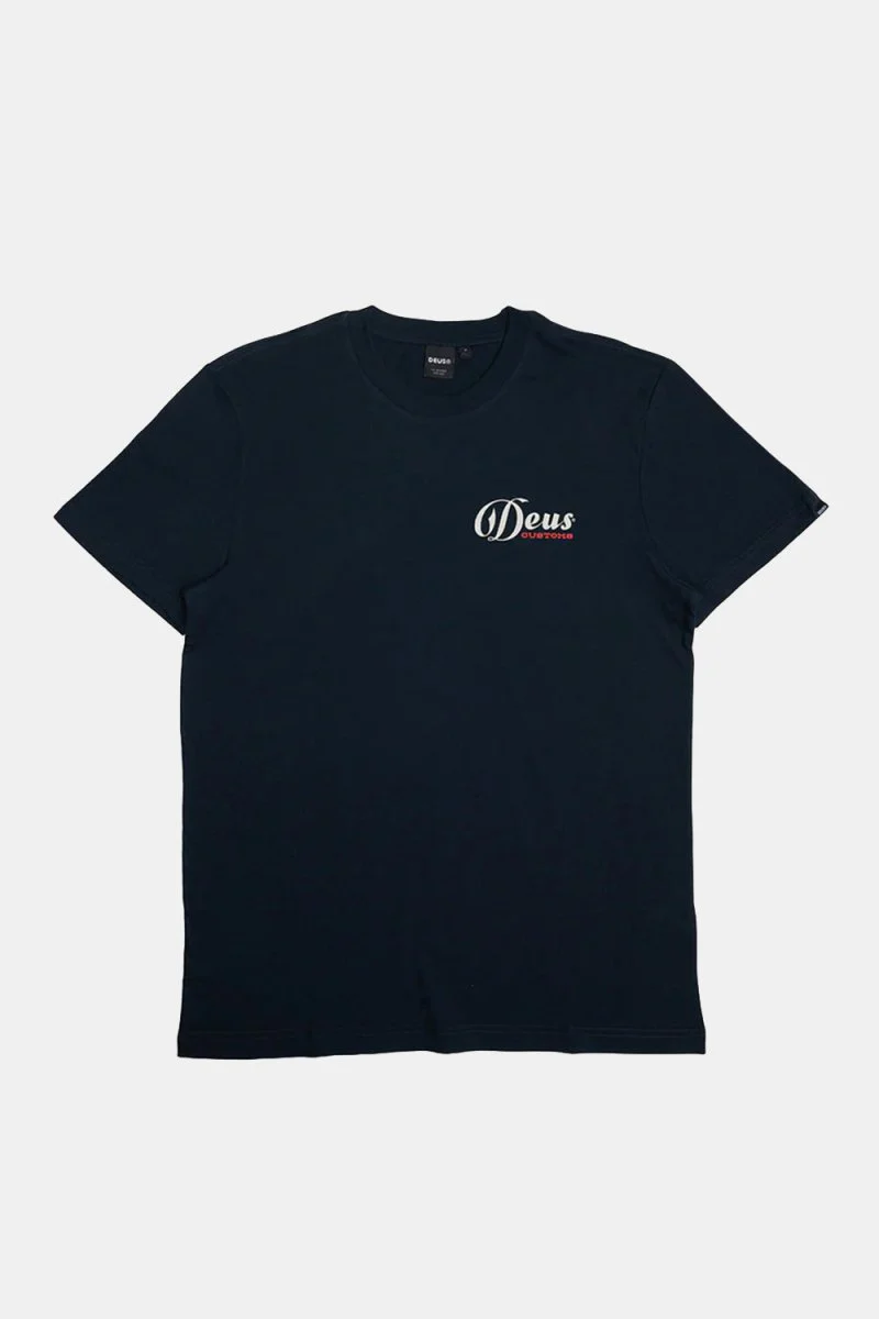 Deus Time Taker T-Shirt (Navy) - Image 5