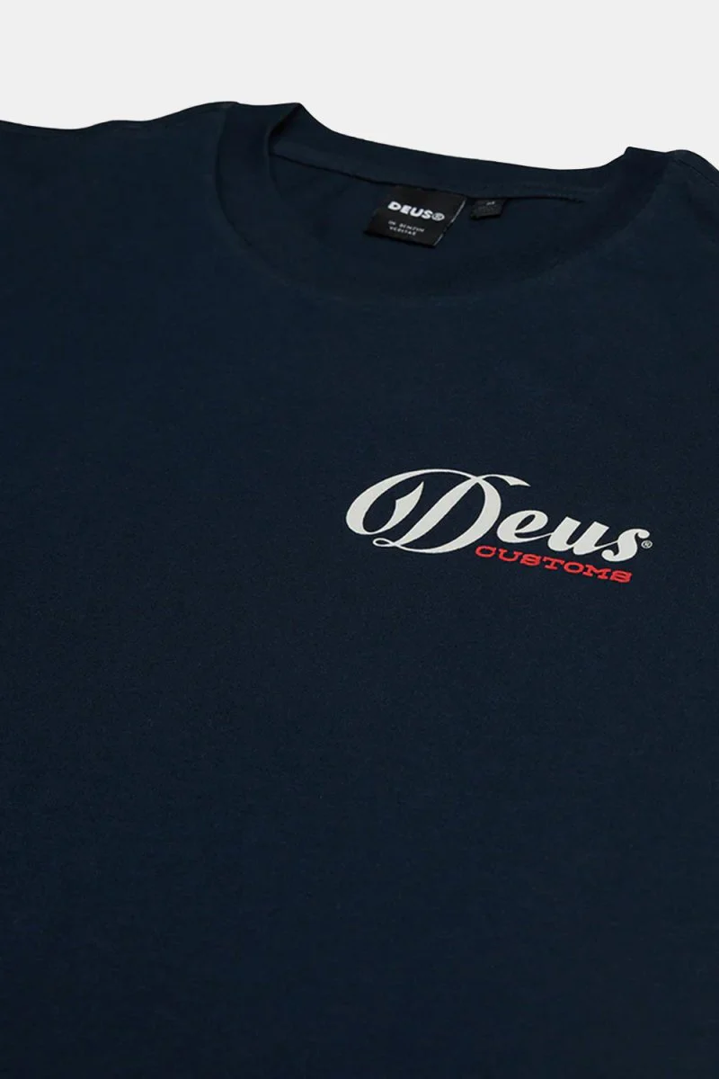 Deus Time Taker T-Shirt (Navy) - Image 6