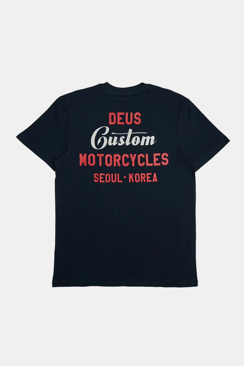 Deus Time Taker T-Shirt (Navy) - Image 7