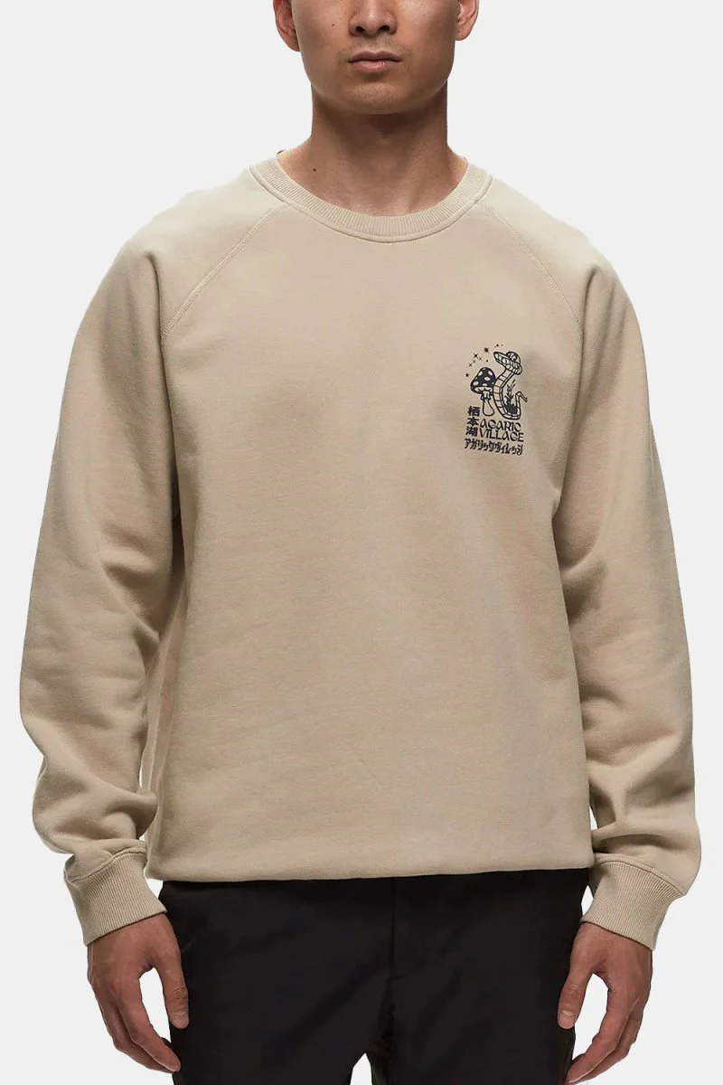 Edwin Agaric Village Heavy Sweatshirt (White Pepper) - Image 2