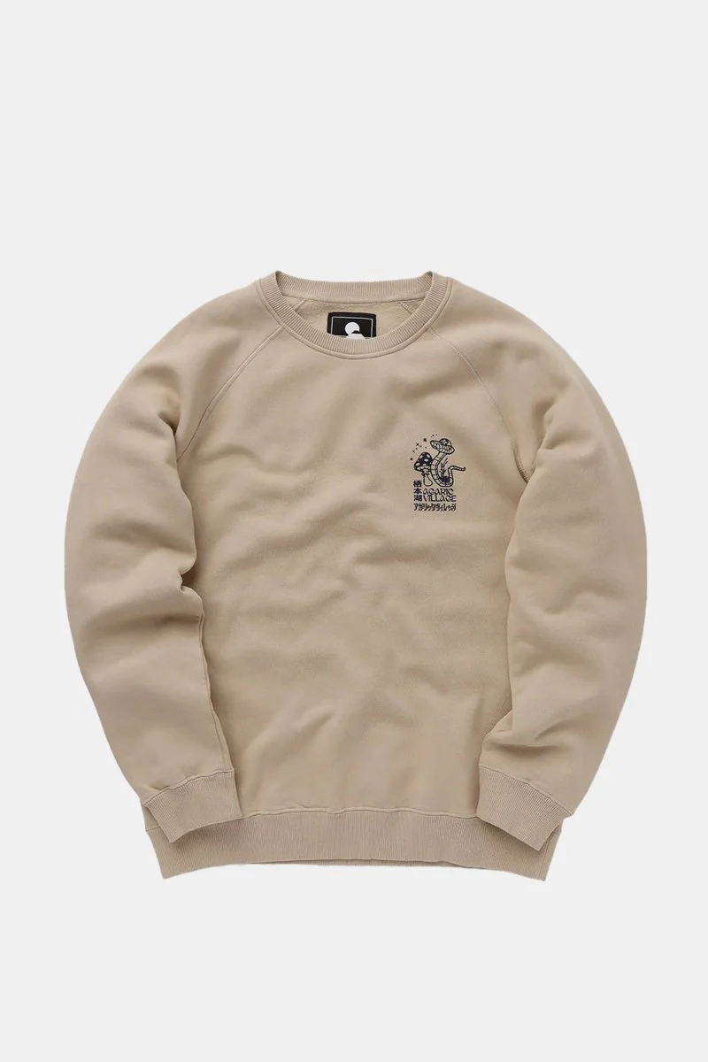 Edwin Agaric Village Heavy Sweatshirt (White Pepper) - Image 3