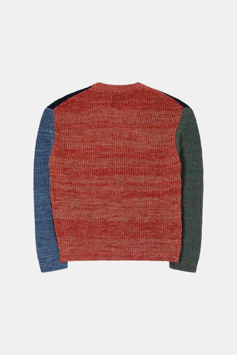 Edwin Alaric Crew Neck Sweater (Navy) - Image 3
