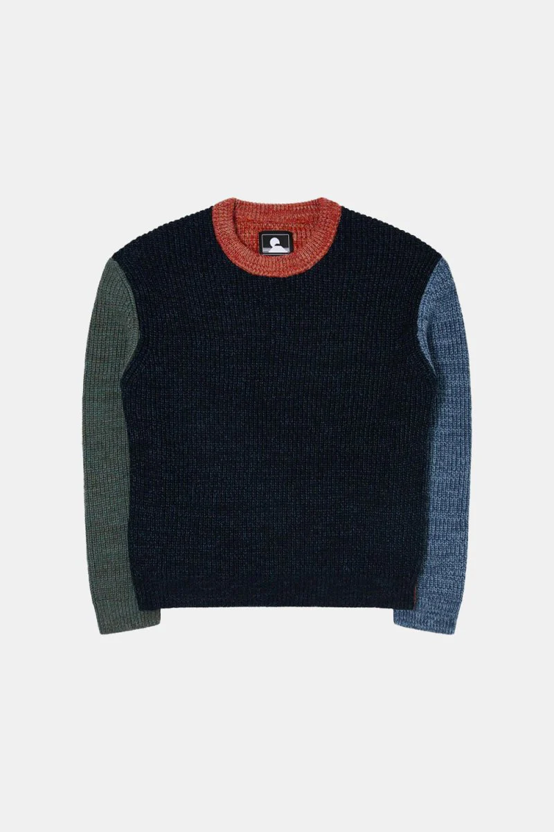 Edwin Alaric Crew Neck Sweater (Navy) - Image 8