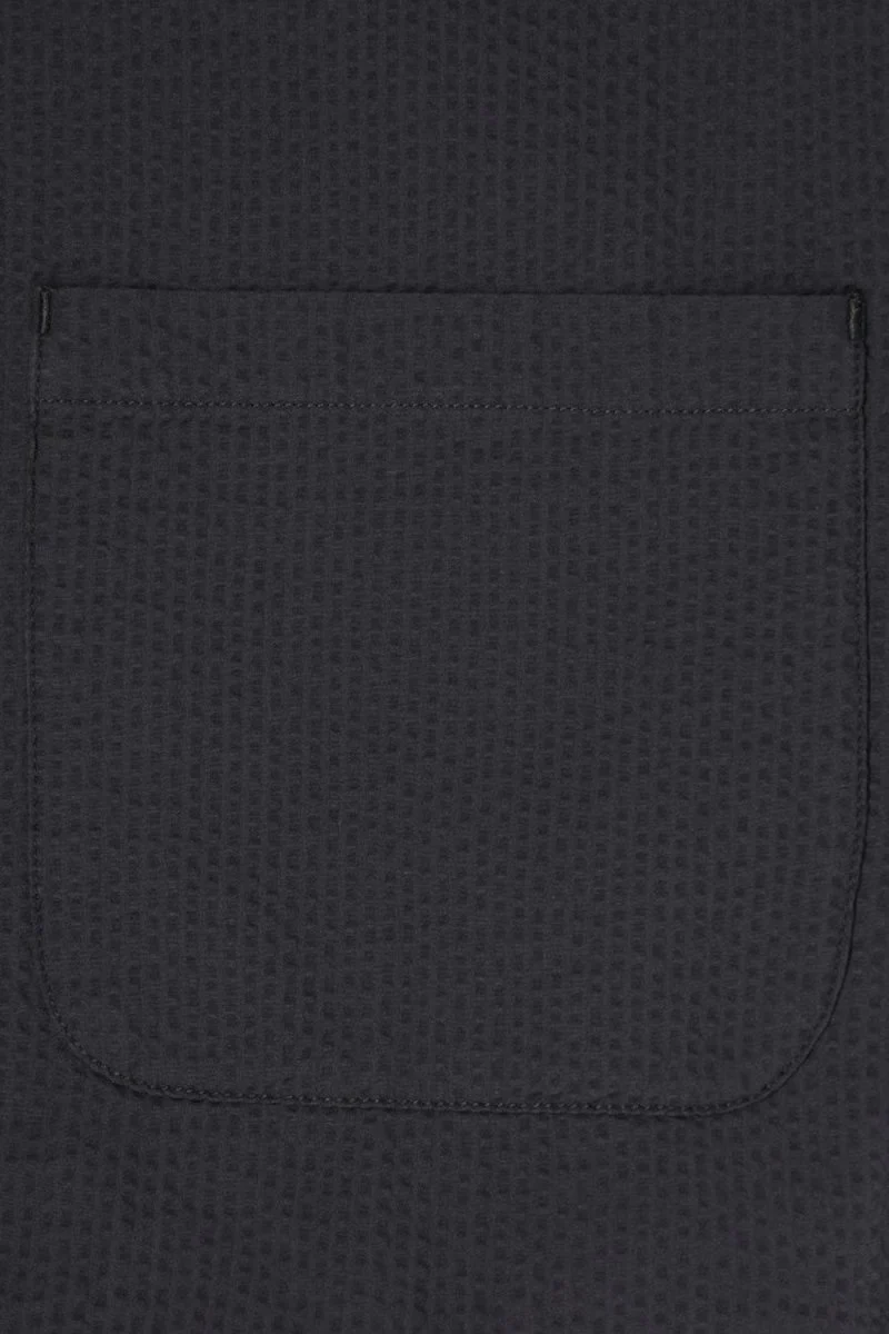 Edwin Edison Seersucker Blazer (Dark Grey) - Image 4