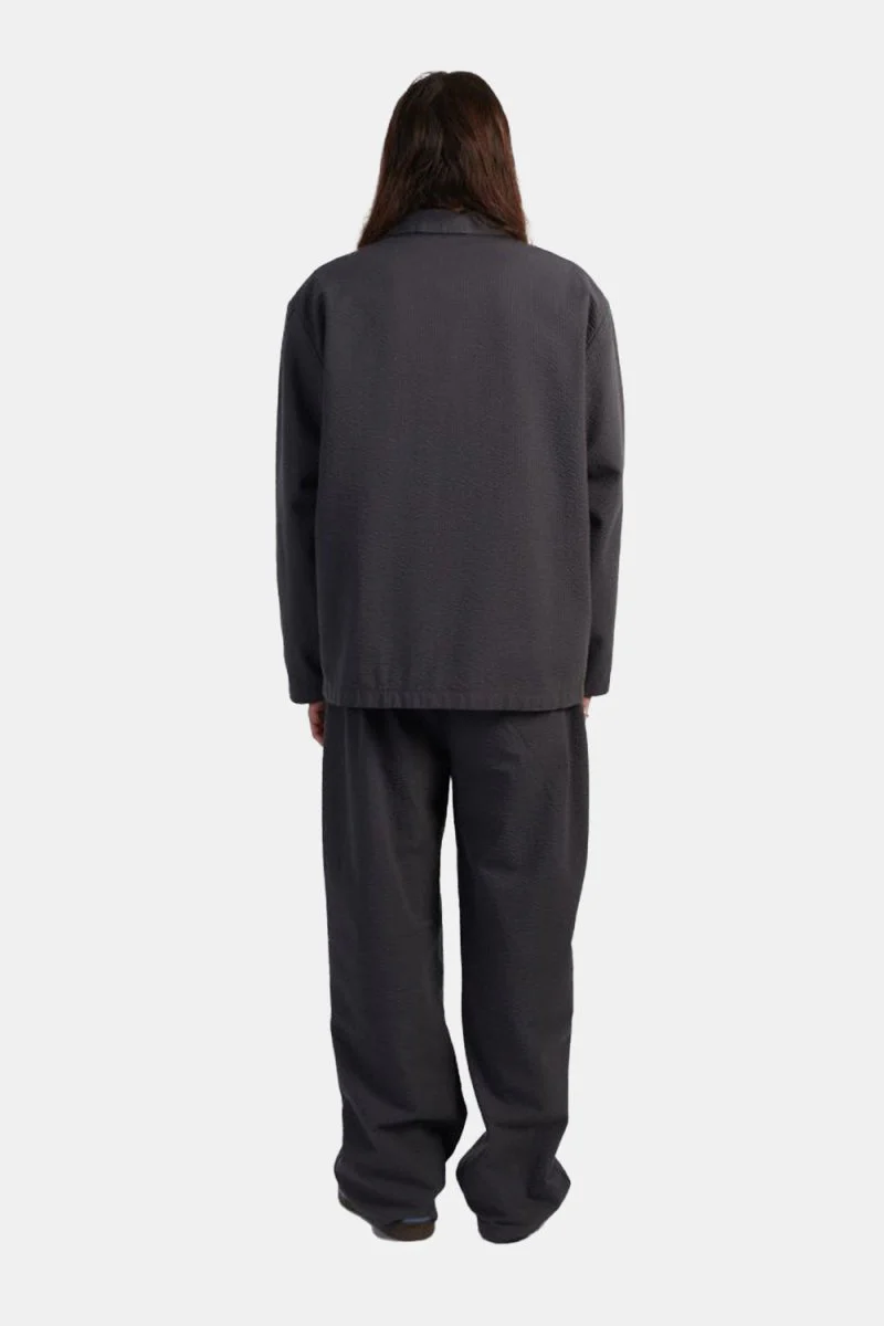 Edwin Edison Seersucker Blazer (Dark Grey) - Image 5