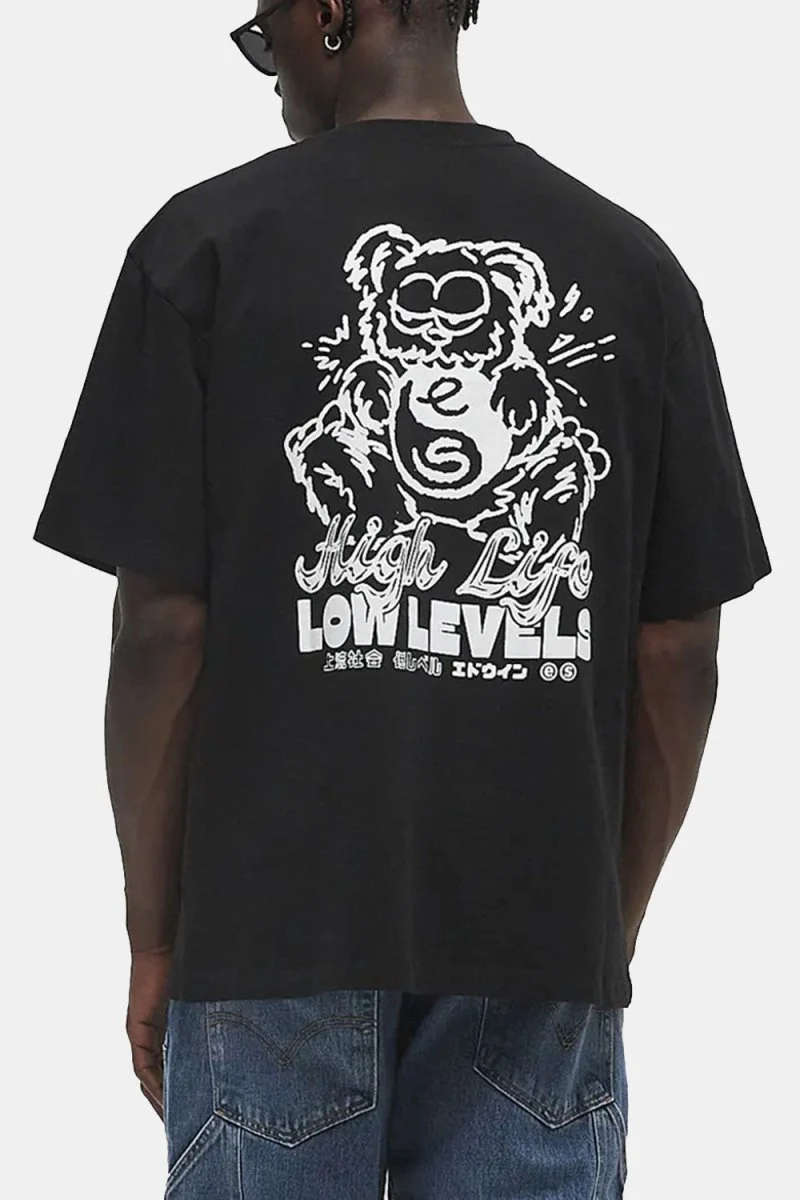 Edwin High Bear T-Shirt (Black)