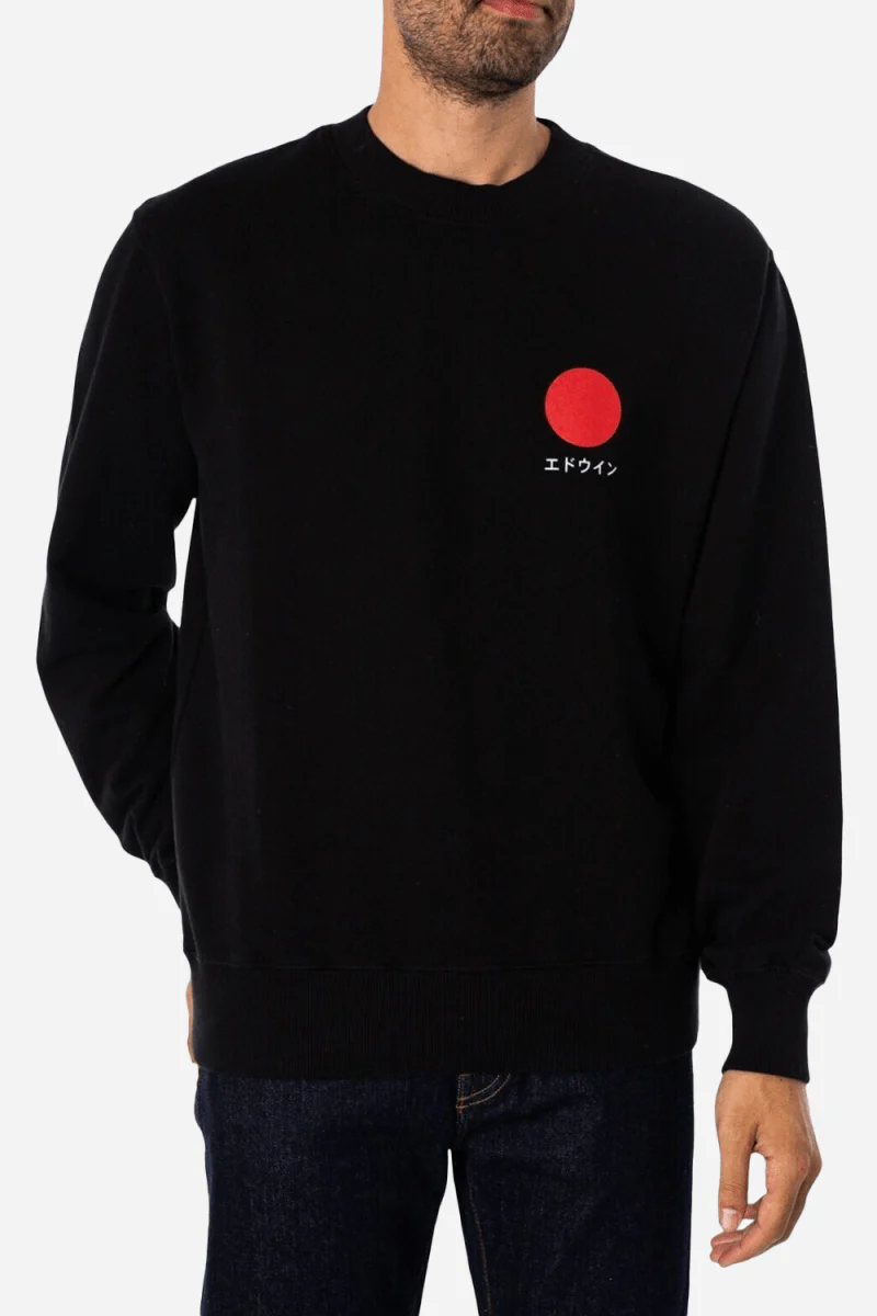 Edwin Japanese Sun Sweat (Black) - Image 5