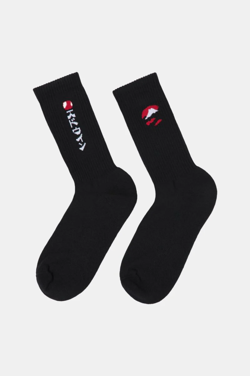 Edwin Kamifuji Socks (Black)